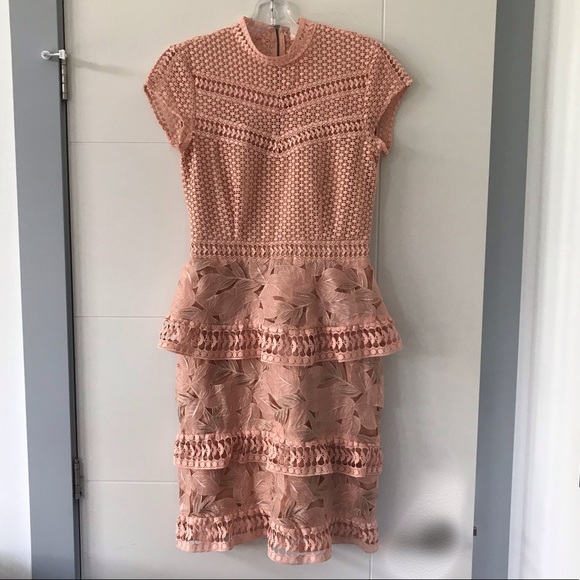 NWT Sm Pink Dress (Self Portrait Inspired) - Picture 1 of 2